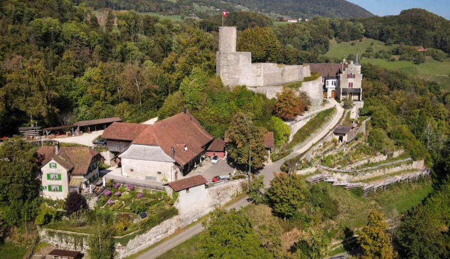 Bipp Castle, Oberbipp, Switzerland